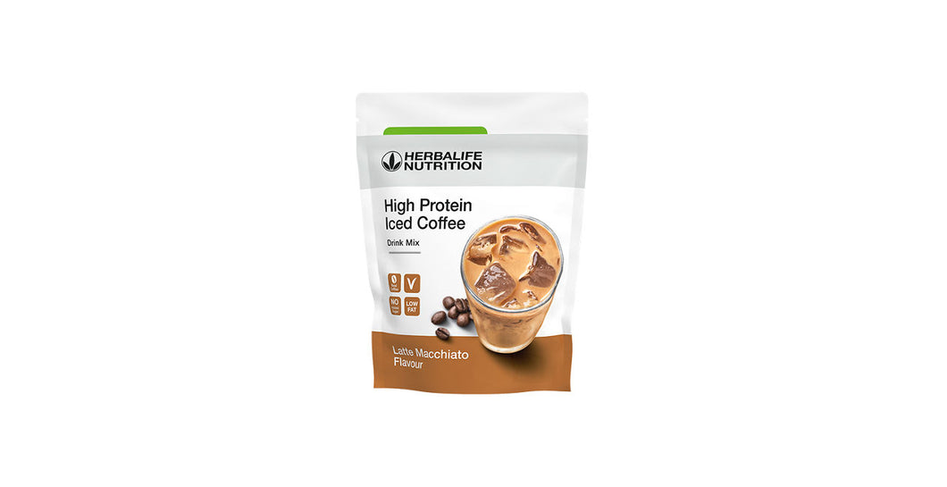 High Protein Iced Coffee - Latte Macchiato